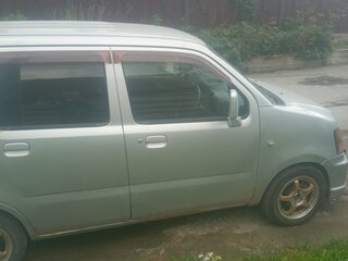 2001 Suzuki Wagon R Solio II, серый, 185000 рублей, вид 2