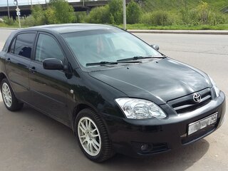 2006 Toyota Corolla IX (E120, E130) Рестайлинг, чёрный, 550000 рублей, вид 2
