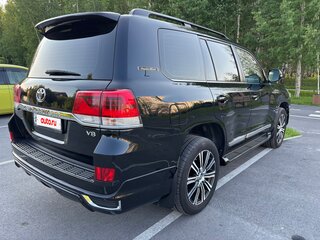 2015 Toyota Land Cruiser 200 Series Рестайлинг 2, чёрный, 5100000 рублей, вид 2