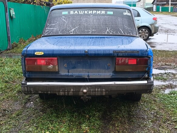 2005 Lada (ВАЗ) 2107, синий, 45000 рублей