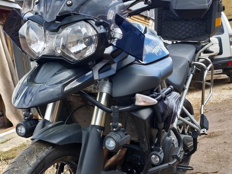2011 Triumph Tiger 800, чёрный, 664000 рублей, вид 1