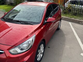 2012 Hyundai Solaris I, красный, 670000 рублей, вид 2