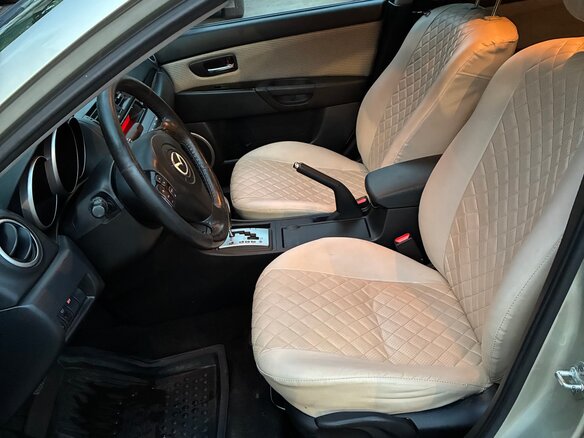 2008 Mazda 3 I (BK) Рестайлинг, серый - вид 7