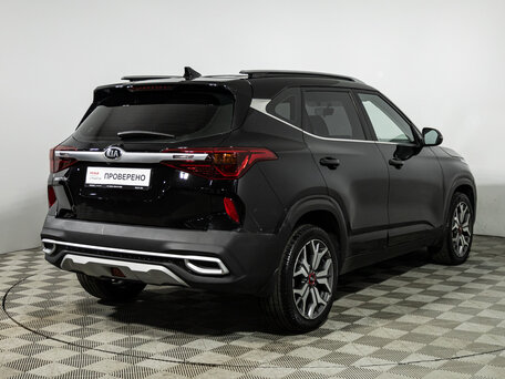 2021 Kia Seltos I, чёрный, 1850000 рублей, вид 5