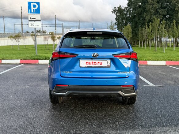 2018 Lexus NX 200 I Рестайлинг, синий, 2395000 рублей - вид 4