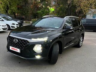 2020 Hyundai Santa Fe IV, чёрный, 2900000 рублей, вид 1