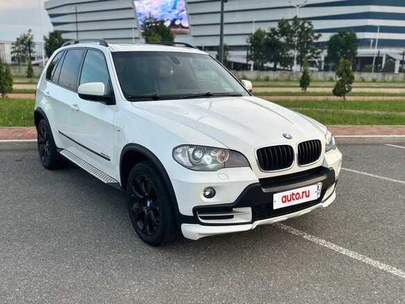 2010 BMW X5 30d II (E70), белый, 1970000 рублей - вид 1