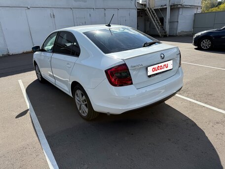 2018 Skoda Rapid I Рестайлинг, белый, 1170000 рублей, вид 3