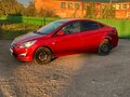 2016 Hyundai Solaris I Рестайлинг, красный - вид 2