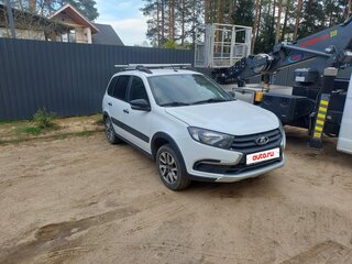 2022 Lada (ВАЗ) Granta Cross Euro-2 I Рестайлинг, белый, 750000 рублей, вид 2