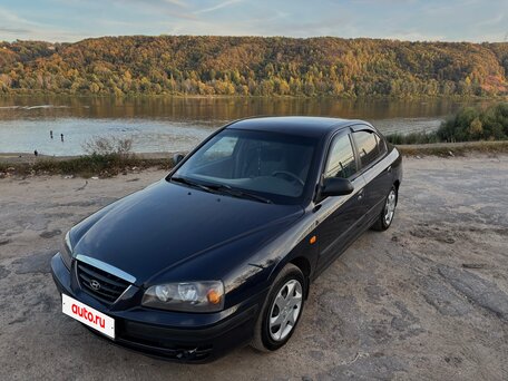 2006 Hyundai Elantra III (XD2) Рестайлинг, синий, 370000 рублей, вид 3