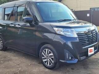 2018 Toyota Roomy I, чёрный, 980000 рублей, вид 3