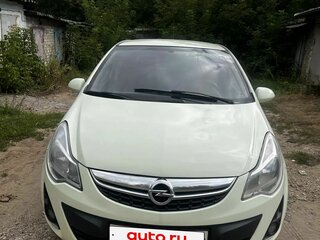 2012 Opel Corsa D Рестайлинг II, белый, 450000 рублей, вид 1