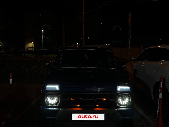 2012 Lada (ВАЗ) 2121 (4x4) I Рестайлинг, синий, 275000 рублей - вид 1
