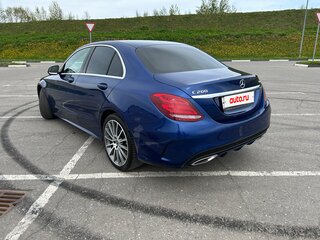 2018 Mercedes-Benz C-Класс 200 IV (W205), синий, 2550000 рублей, вид 3