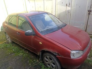 2005 Lada (ВАЗ) Kalina I, красный, 91000 рублей, вид 3