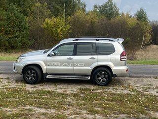 2007 Toyota Land Cruiser Prado 120 Series Рестайлинг, серебристый, 1550000 рублей, вид 4