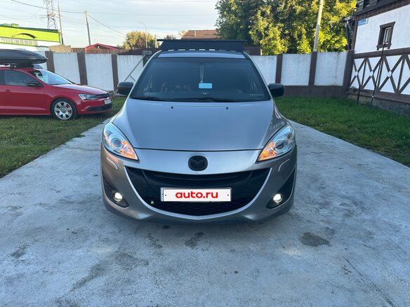 2011 Mazda 5 II (CW), серебристый, 899000 рублей