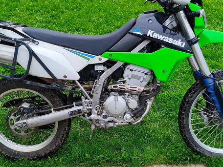 2014 Kawasaki KLX 250, зелёный, 280000 рублей, вид 1