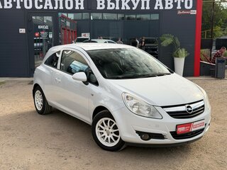 2010 Opel Corsa D Рестайлинг I, белый, 380000 рублей, вид 1