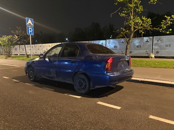 2006 Chevrolet Lanos I, синий, 40000 рублей - вид 10