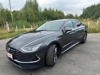 2020 Hyundai Sonata VIII (DN8), жёлтый, 1690000 рублей, вид 2