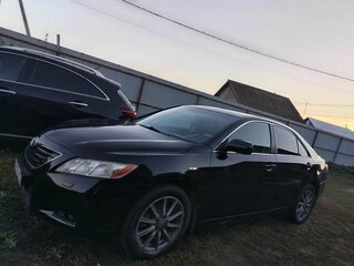 2006 Toyota Camry VI (XV40), чёрный, 1250000 рублей, вид 1