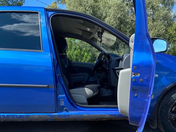 2006 Renault Logan I, синий, 280000 рублей - вид 12