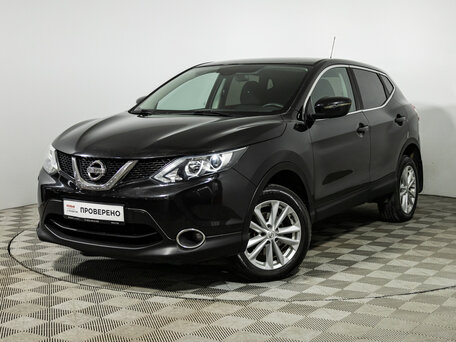 2014 Nissan Qashqai II, чёрный, 1049777 рублей, вид 1
