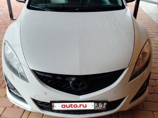 2011 Mazda 6 II (GH) Рестайлинг, белый, 1120000 рублей, вид 1