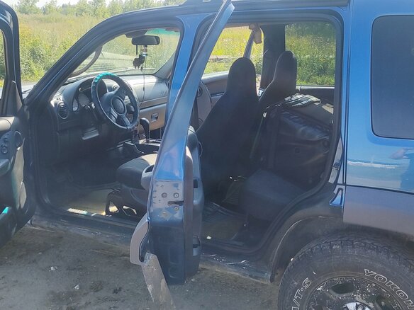 2003 Jeep Liberty (North America) I, синий, 510000 рублей - вид 12