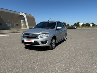 2015 Lada (ВАЗ) Granta I, серебристый, 520000 рублей, вид 1