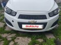 2013 Chevrolet Aveo II, белый - вид 2
