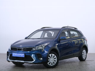 2021 Kia Rio X IV Рестайлинг, синий, 1449000 рублей, вид 3