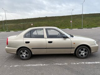 2005 Hyundai Accent ТагАЗ II, бежевый, 420000 рублей, вид 3