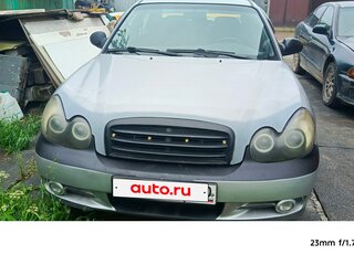 2007 Hyundai Sonata ТагАЗ IV (EF) Рестайлинг, серебристый, 410000 рублей, вид 3
