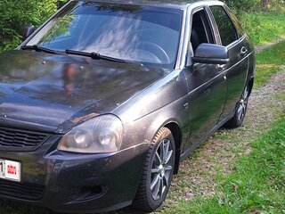 2008 Lada (ВАЗ) Priora I, чёрный, 170000 рублей, вид 1