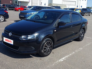 2011 Volkswagen Polo V, чёрный, 900000 рублей, вид 1