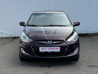 2011 Hyundai Solaris I, фиолетовый, 720000 рублей, вид 2