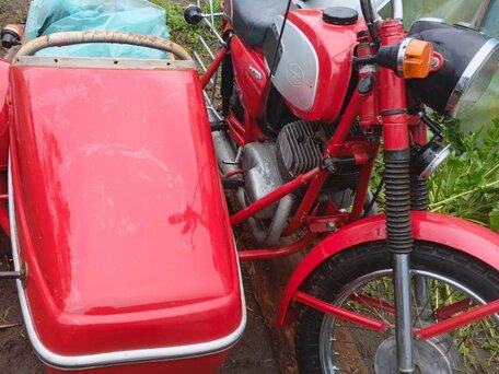 1984 Jawa 350/634, красный, 75000 рублей, вид 5