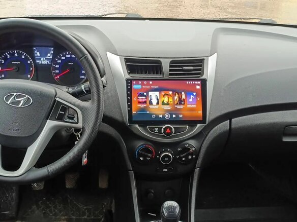 2013 Hyundai Solaris I, серый, 360000 рублей - вид 9