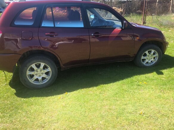 2007 Chery Tiggo (T11) I, красный, 410000 рублей - вид 3