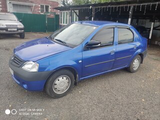 2007 Renault Logan I, синий, 490000 рублей, вид 1