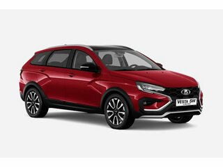 2026 Lada (ВАЗ) Vesta SW Cross I Рестайлинг (NG), красный, 1997900 рублей, вид 1