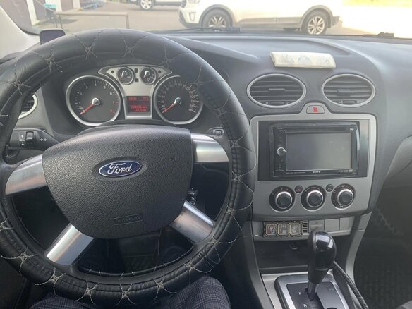 2008 Ford Focus II Рестайлинг, чёрный, 480000 рублей - вид 6