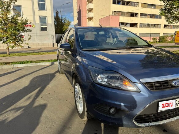 2008 Ford Focus II Рестайлинг, синий, 425000 рублей - вид 3