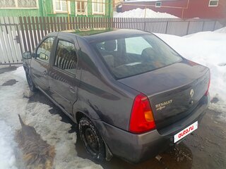 2009 Renault Logan I, серый, 175000 рублей, вид 2