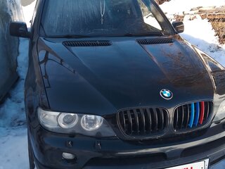2004 BMW X5 3.0i I (E53) Рестайлинг, чёрный, 830000 рублей, вид 4