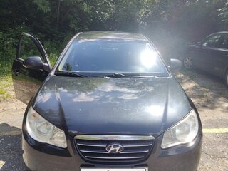 2009 Hyundai Elantra IV (HD), чёрный, 550000 рублей, вид 1