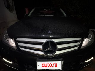 2011 Mercedes-Benz C-Класс 250 III (W204) Рестайлинг, чёрный, 1500000 рублей, вид 4